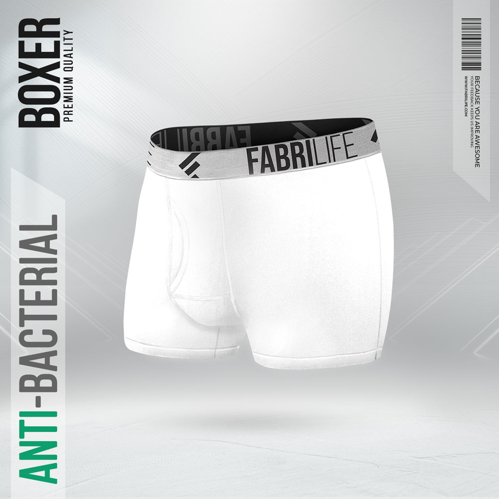 Boxer Brief - White