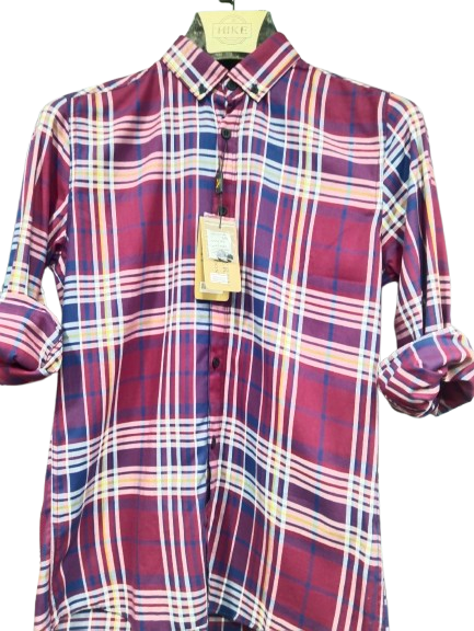 Multicolor plaid shirt